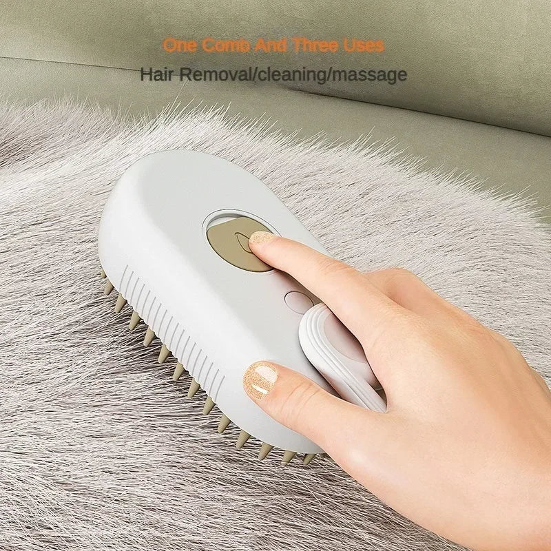 Pet Steam Brush - Cat & Dog