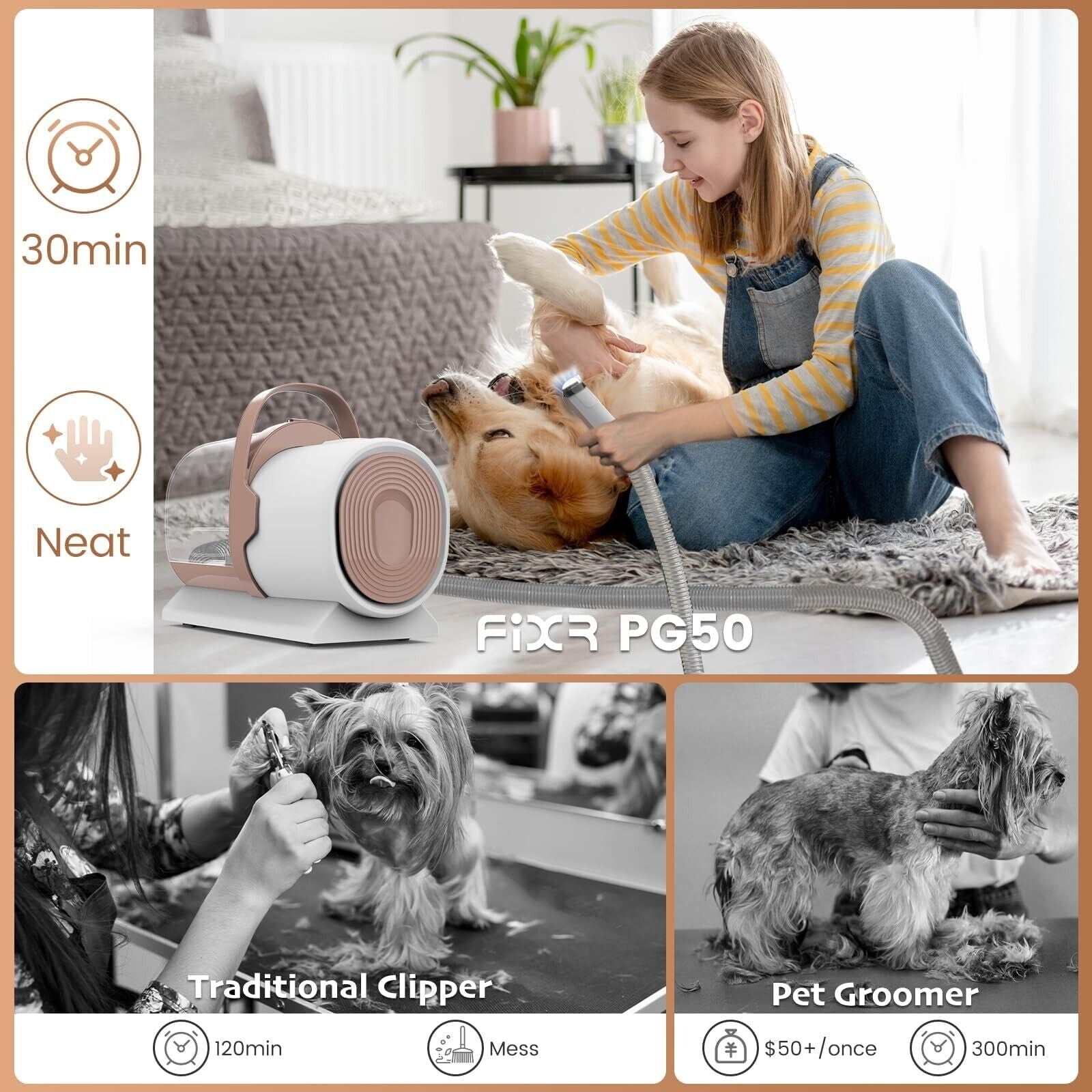 Grooming Vacuum